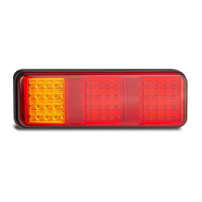 LED Autolamps Rear Combination LED Lamp with Screw or Bolt On Mounting and Reflector - Stop/Tail/Indicator
