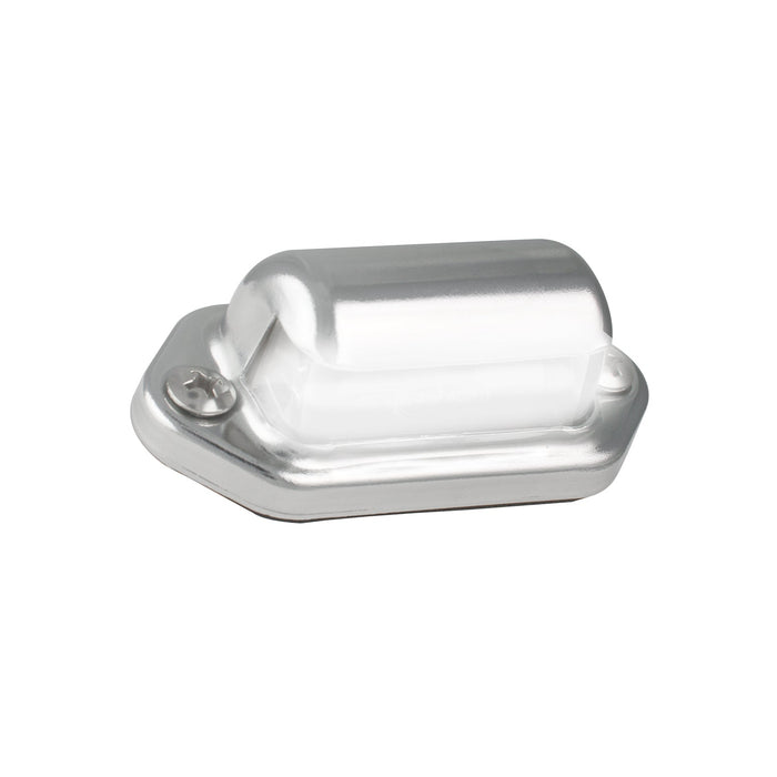 LED Autolamps LED Licence Plate Lamp with Chrome Steel Bezel