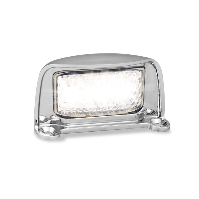 LED Autolamps LED Licence Plate Lamp with Chrome Housing - 35CLM