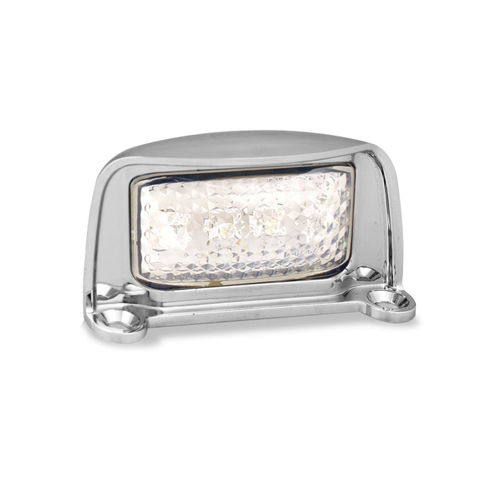 LED Autolamps LED Licence Plate Lamp with Chrome Housing - 35CLM