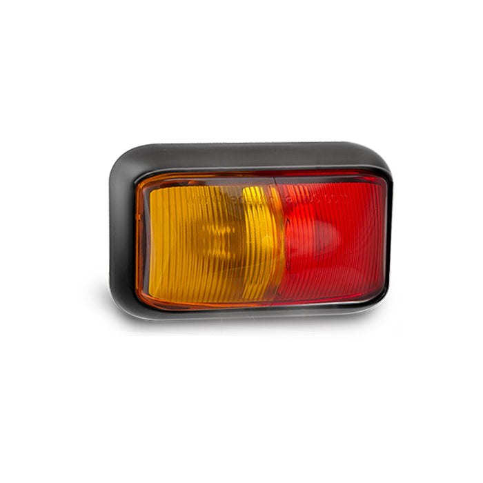 LED Autolamps LED Amber/Red Side Marker Lamp - 58ARM