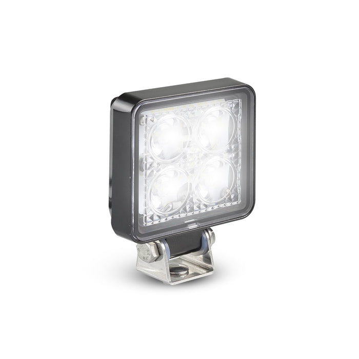 LED Autolamps 12 Watt LED Compact Flood/Reverse Lamp with Square Black Housing