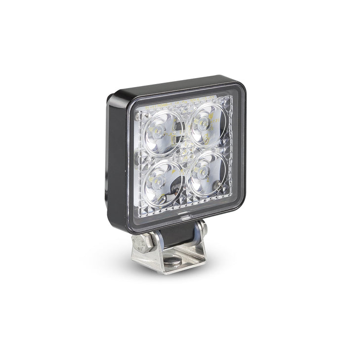 LED Autolamps 12 Watt LED Compact Flood/Reverse Lamp with Square Black Housing
