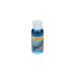 A small bottle of Bosch glass cleaner with blue liquid and a white cap, centered on a plain white background.