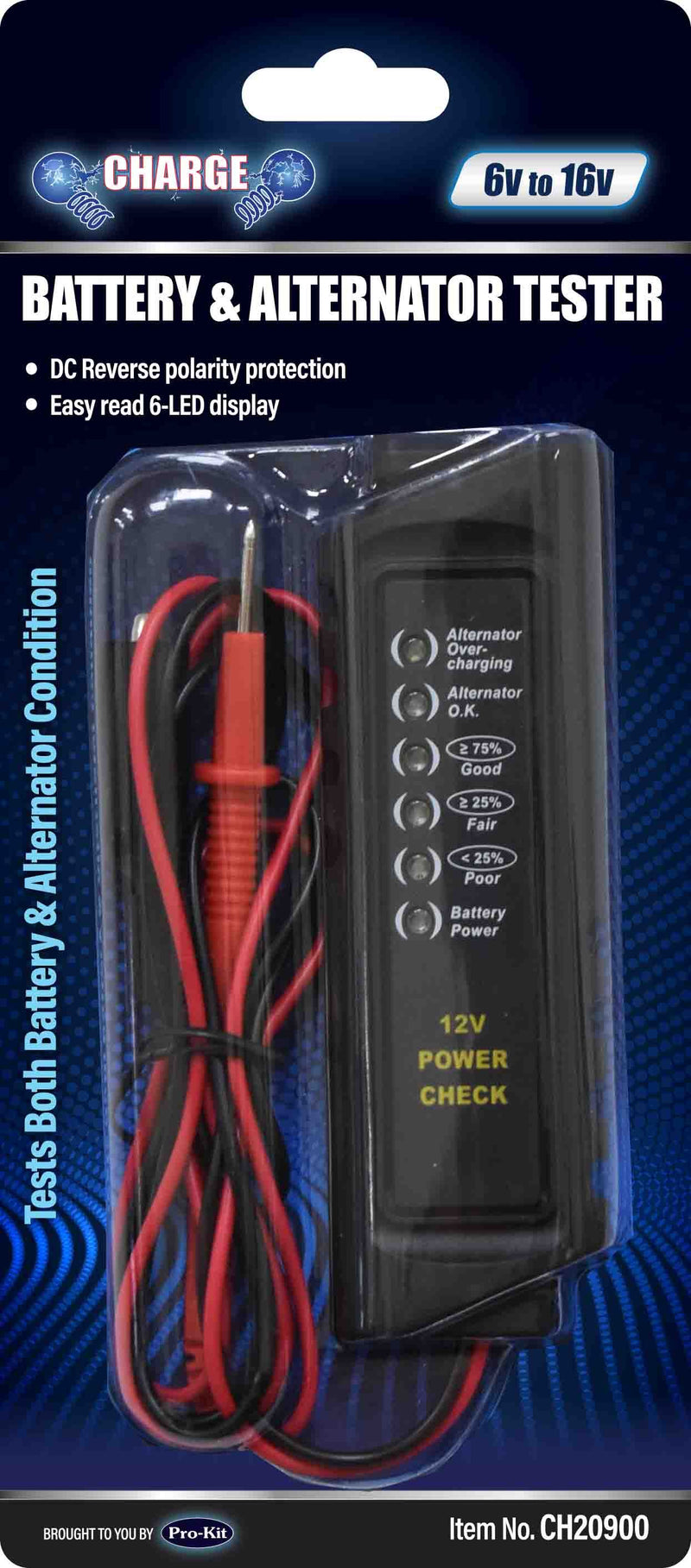 Battery & Alternator Tester