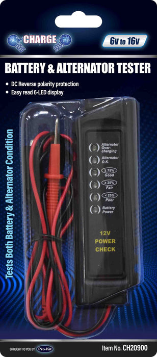 Battery & Alternator Tester