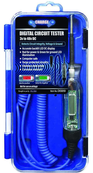 Digital Circuit Tester with LED/LCD Display