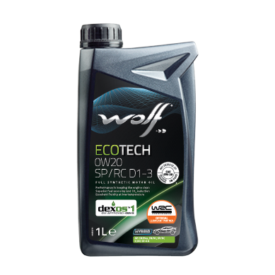 Wolf Ecotech 0W20 SP/RC D1-3 Engine Oil - 1 Litre