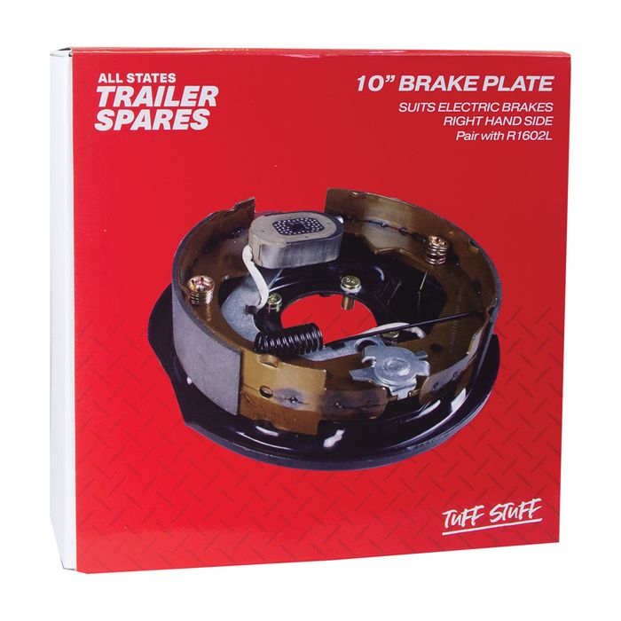 Trailer Electric Brake Backing Plate 10" [Right Hand Side]