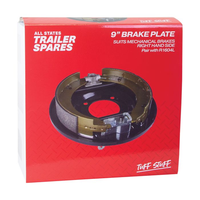 Trailer Brake Backing Plate 9" [Right Hand Side]