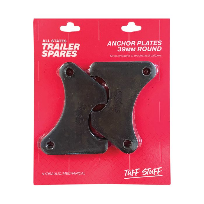Brake Caliper Anchor Plates (39mm Round)