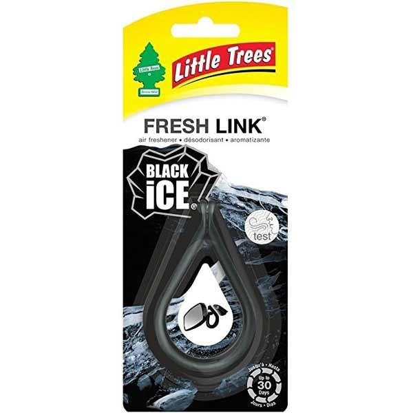 Little Trees Fresh Link Air Freshener - Black Ice