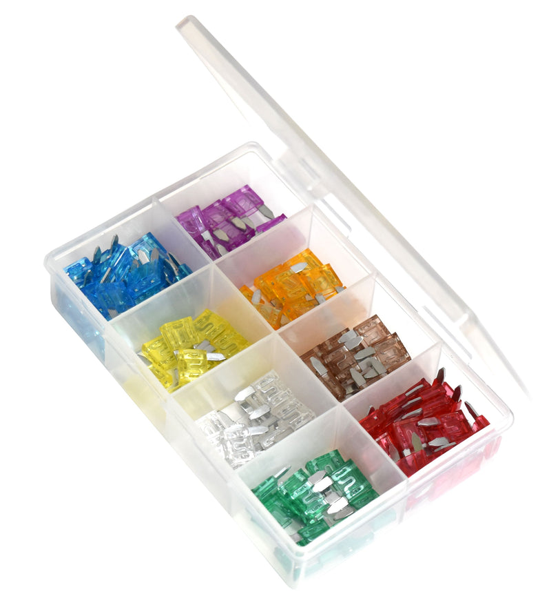 Mini Blade Fuse Kit (Pack of 100 mixed)