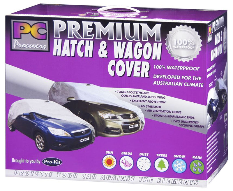 100% Waterproof Car Cover suit Hatch / Wagon (Extra Large)