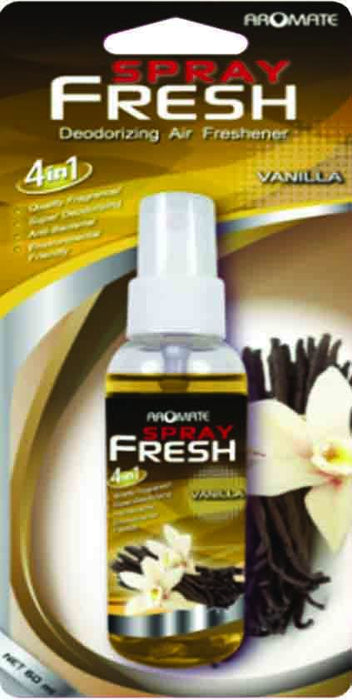 Air Freshener - Spray Bottle 60ml (Vanilla)