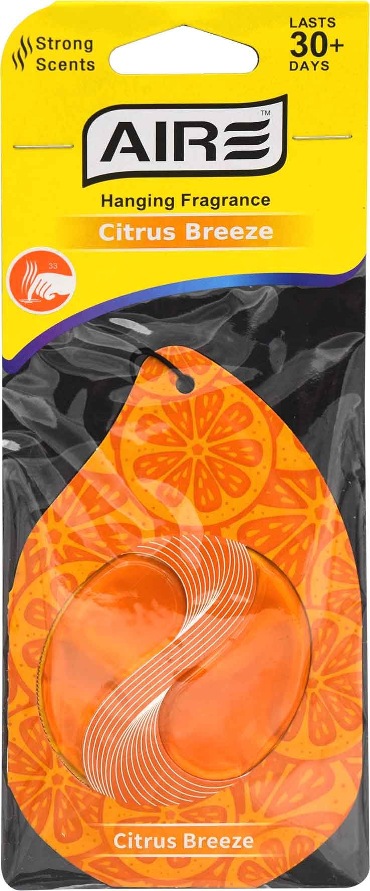 Air Freshener - Hanging Fragrance (Citrus Breeze)