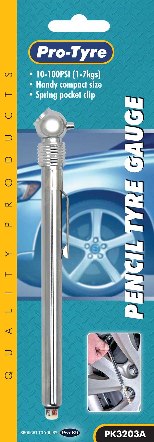 Pencil Tyre Gauge - PK3203A