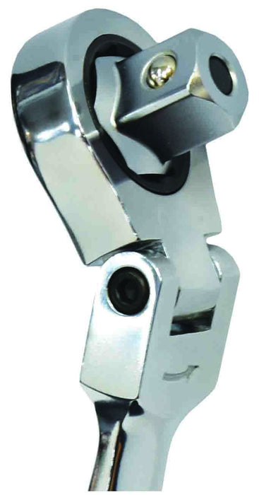 10 Piece Extra Long Double Ratchet Head Ring Spanner Set (Metric)