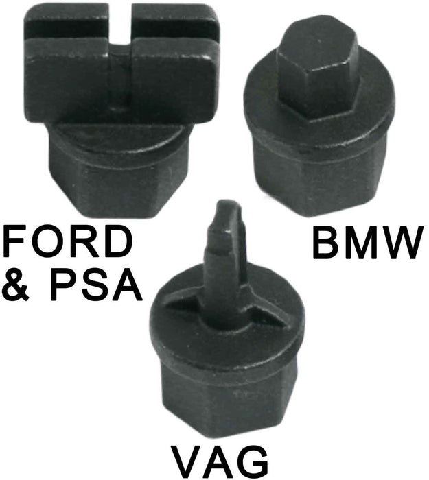 4 Piece Plastic Sump Plug Tool Kit