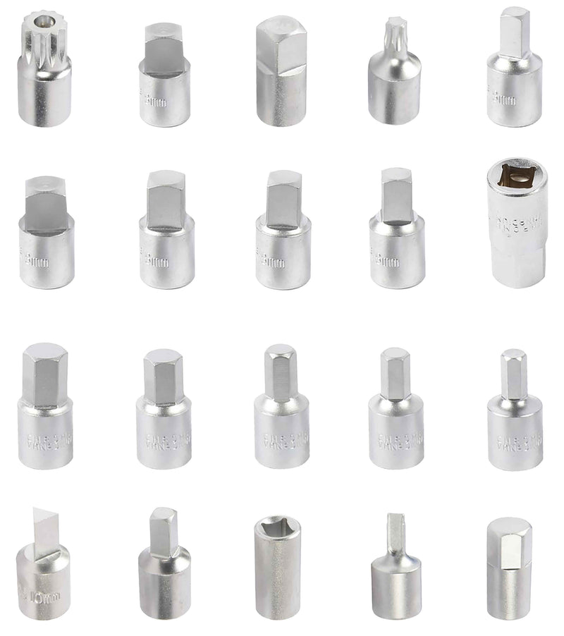 21 Piece Sump Plug Socket & Spanner Set