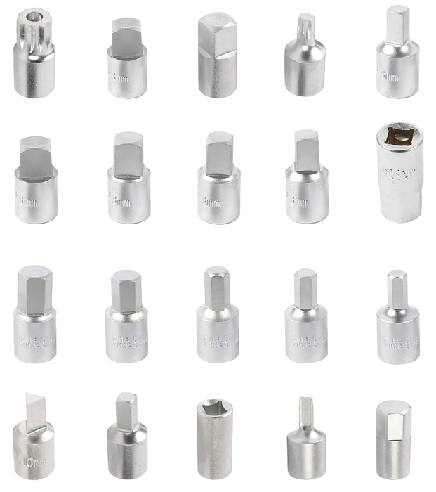 21 Piece Sump Plug Socket & Spanner Set