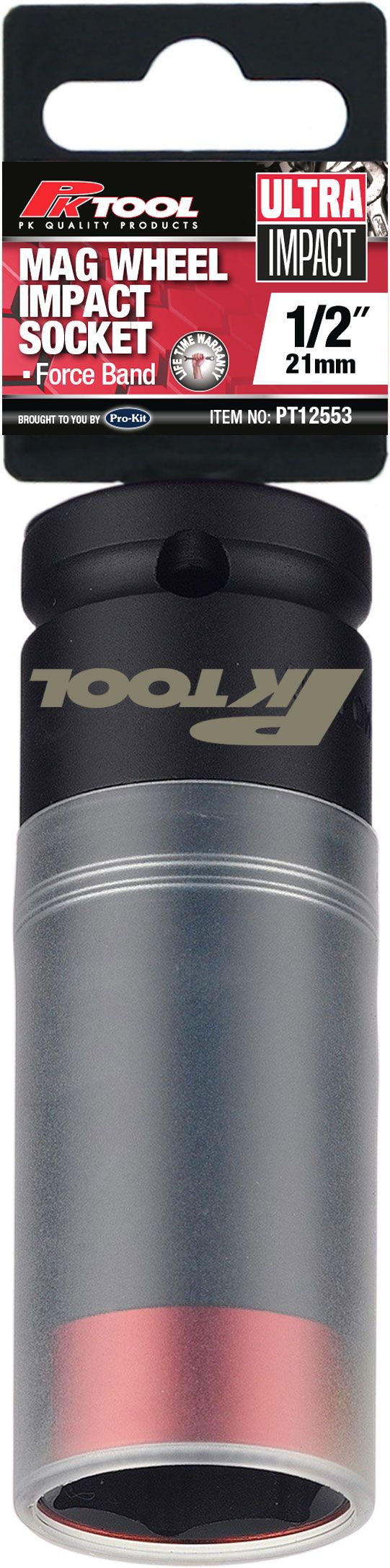 1/2" Drive 21mm Deep Impact Mag Wheel Socket