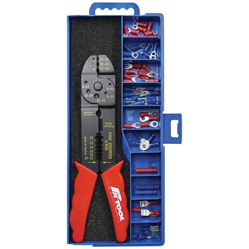61 Piece Crimping Tool & Terminal Kit