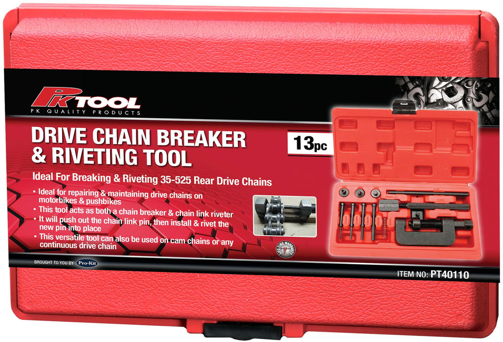 Bike Drive Chain Breaker & Riveting Tool