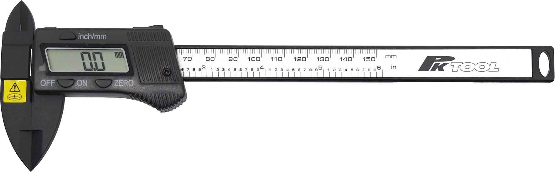 150mm Lightweight Digital Vernier Caliper - PT40601