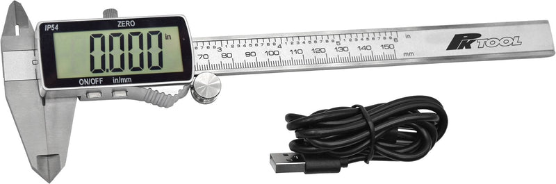 150mm Digital Steel Vernier Caliper - PT40820