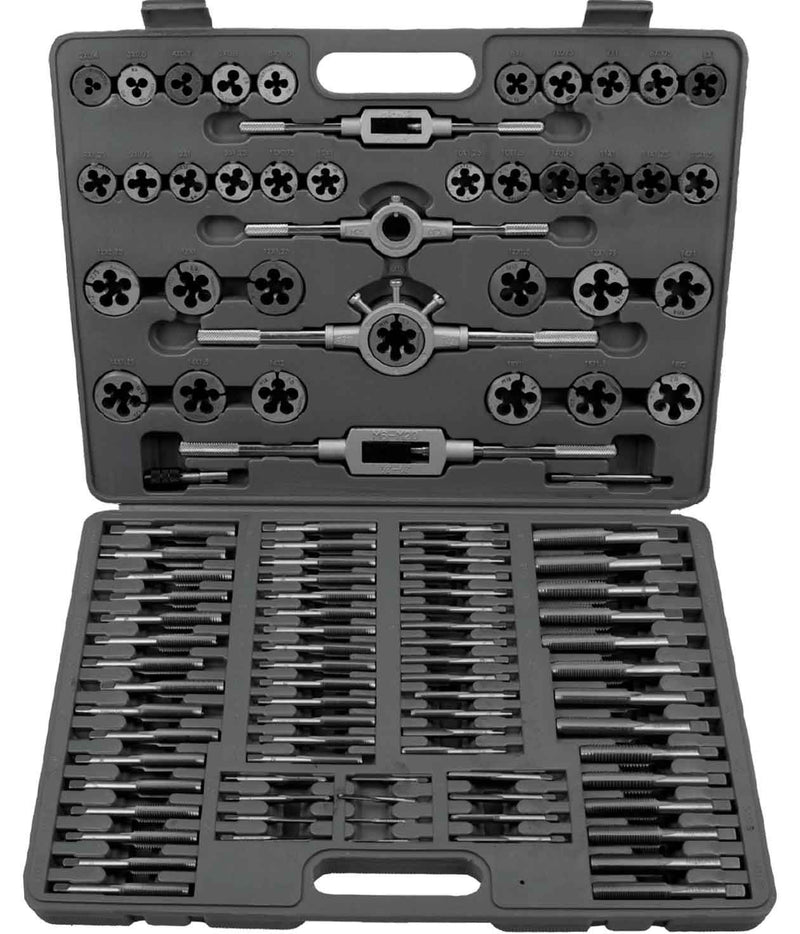 110 Piece Metric & SAE Tap & Die Set - PT41001