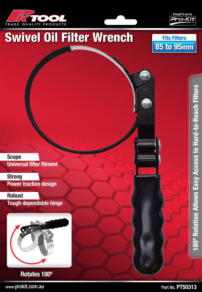 Oil Filter Wrench with Swivel Handle - PT50313