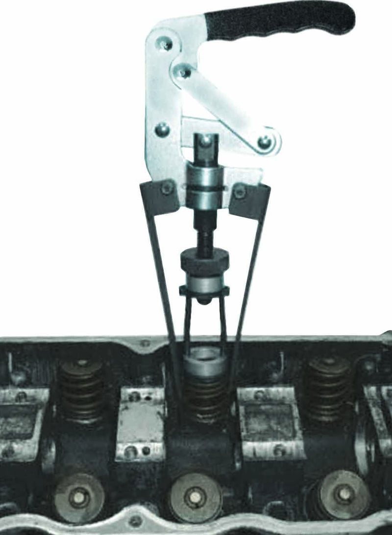Overhead Lever Action Valve Spring Compressor