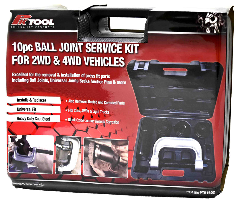 10 Piece Ball Joint Service Kit