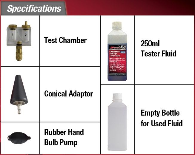 Combustion Leakage Test Kit - PT60250