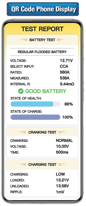 12 / 24V Battery & Alternator Tester