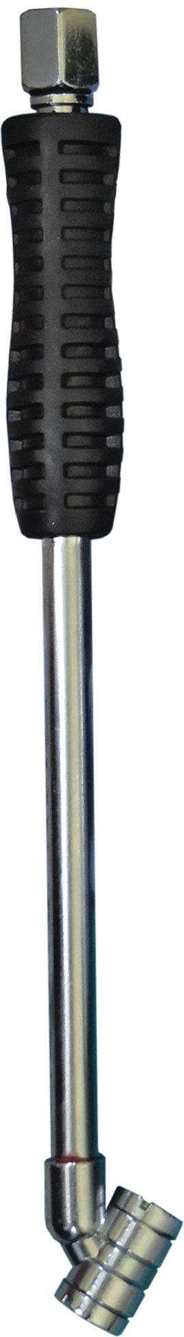 Long Reach Tyre Inflator Nozzle with Angled Double Ended Chuck