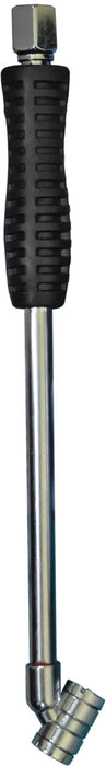Long Reach Tyre Inflator Nozzle with Angled Double Ended Chuck