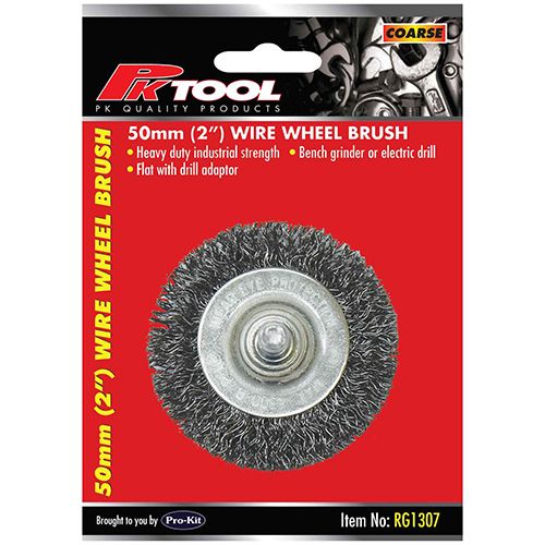 50mm (2") Wire Wheel Brush - Coarse