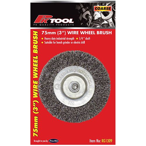 75mm (3") Wire Wheel Brush - Coarse