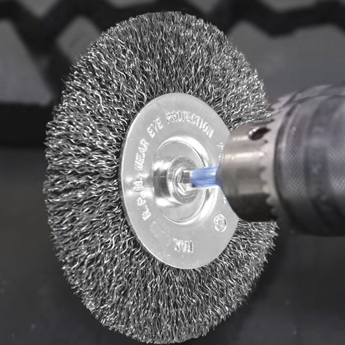 75mm (3") Wire Wheel Brush - Coarse