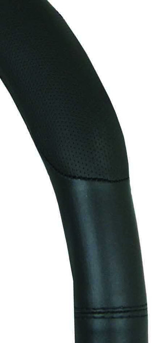 38cm Steering Wheel Cover - Soft Grip 3 Pads [Black]