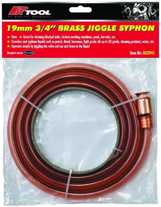 3/4" Brass Jiggle Syphon