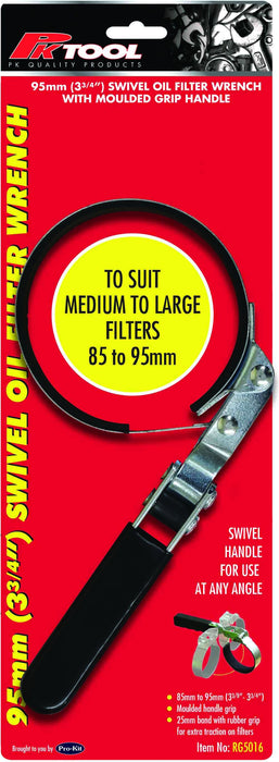 Large Swivel Handle Oil Filter Wrench - RG5016