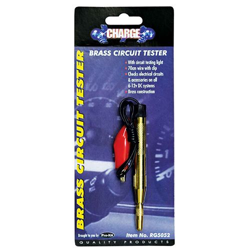 Brass Circuit Tester [6-12 Volt]