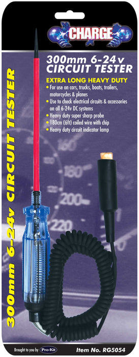 Heavy Duty Circuit Tester With Light