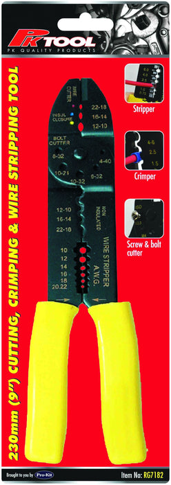 230mm 4 Way Crimping Tool
