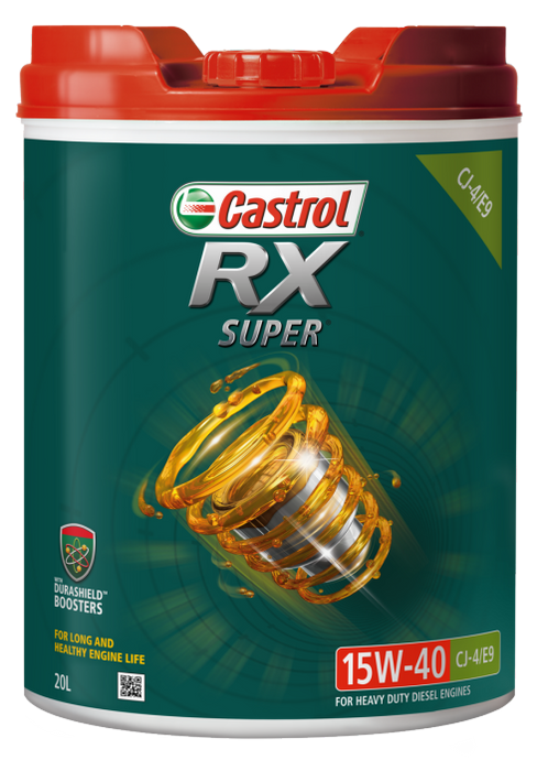 Castrol RX Super 15W40 Engine Oil - 20 Litre