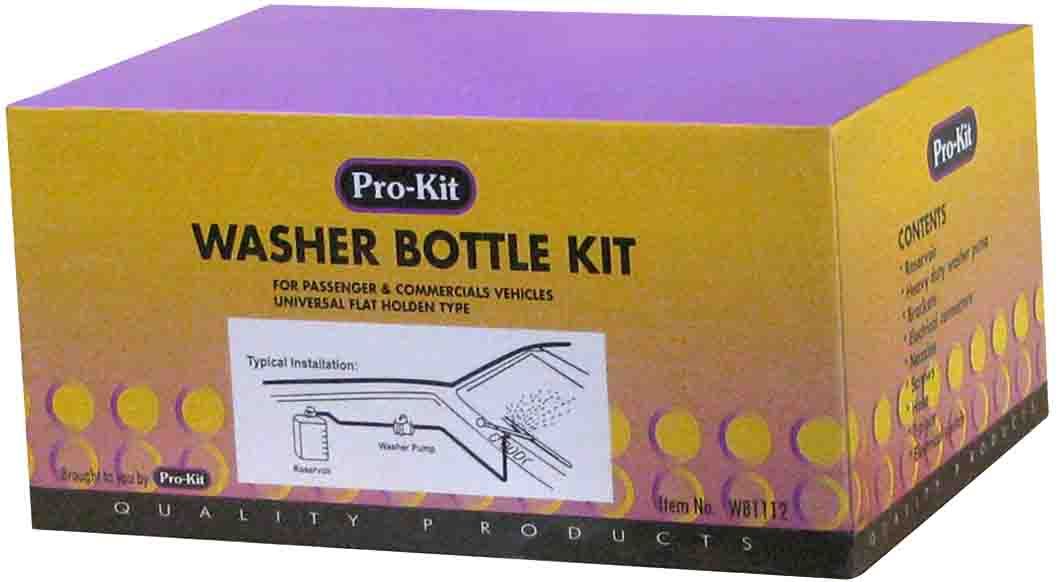 Universal Flat Windscreen Washer Bottle