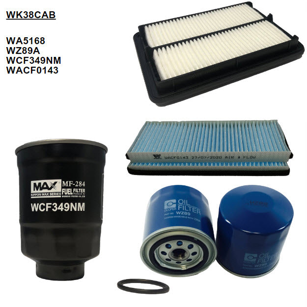 Wesfil Filter Service Kit - WK38CAB (RSK34C)
